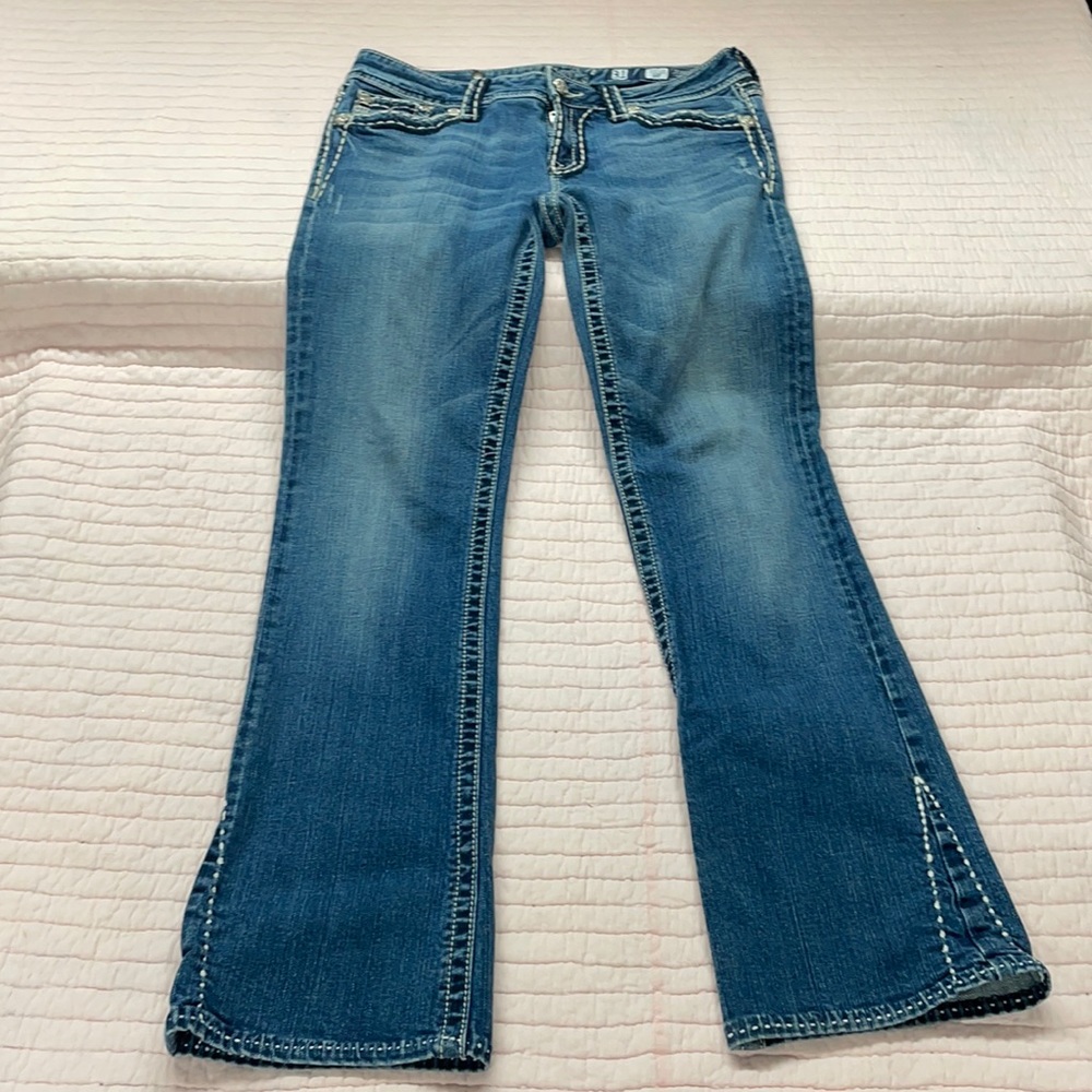 Miss Me Boot Cut Jeans Size 31